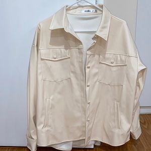 Missguided Leather shacket